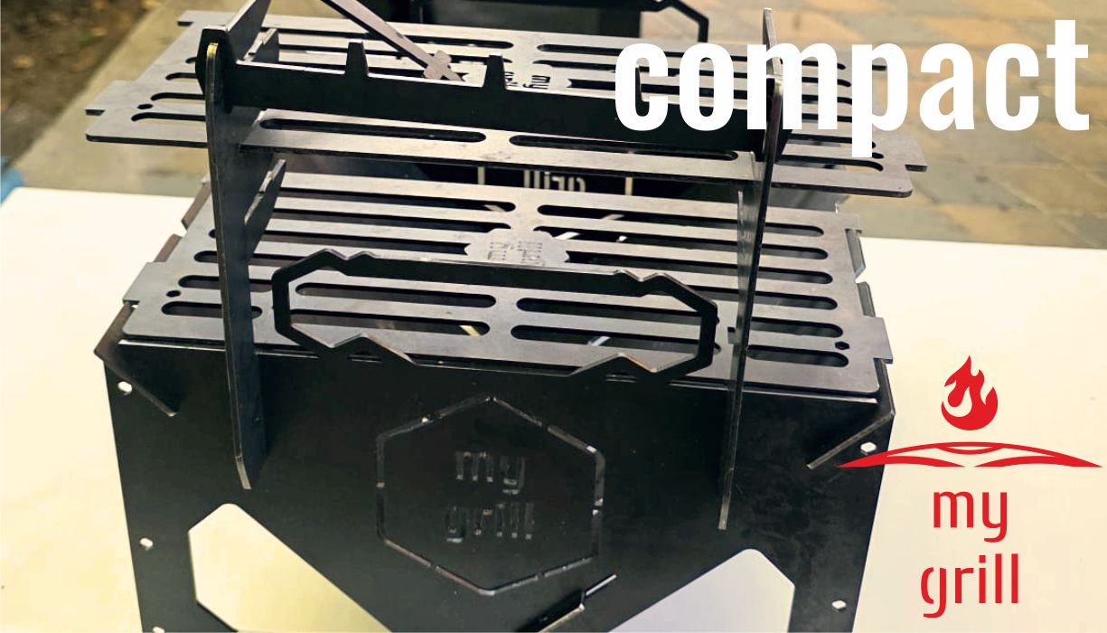 Grătarul meu demontabil – 30×30 cm